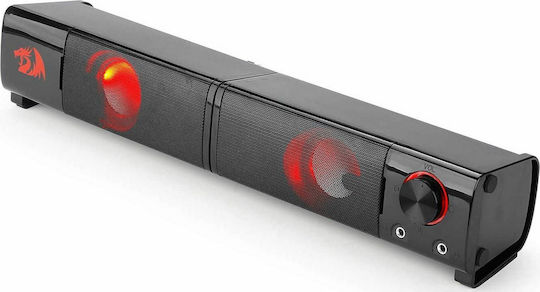 Redragon Orpheus GS550 Ηχεία Υπολογιστή 2.0 με Ισχύ 6W σε Μαύρο Χρώμα
