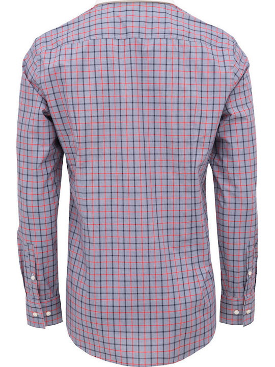 Hugo Boss Men's Shirt Long Sleeve Cotton Checked Multicolour