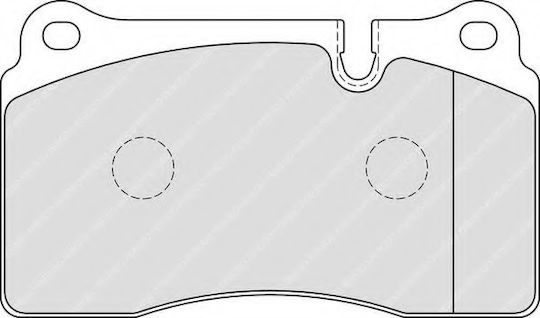 Ferodo Brake Pad Front 4pcs for Land Rover Range Rover / Range Rover Sport