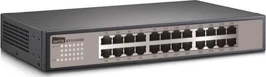 Netis ST3124GS Unmanaged L2 Switch με 24 Θύρες Gigabit (1Gbps) Ethernet