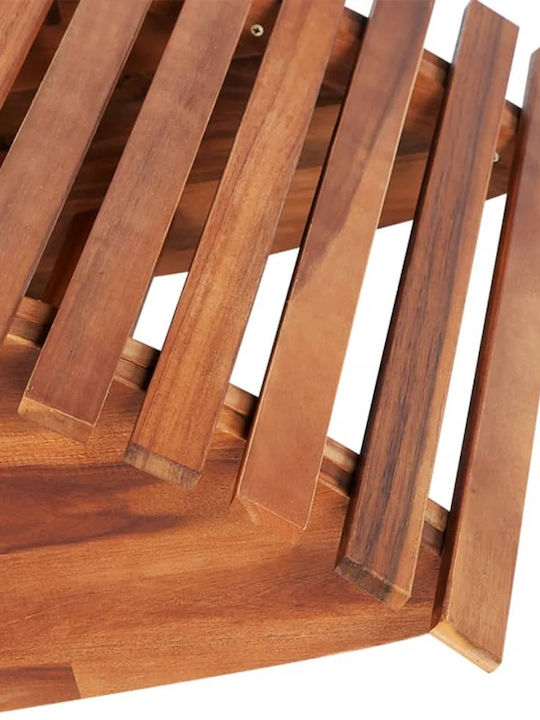 Deckchairs Wooden Coffee 2pcs 149x60x86cm