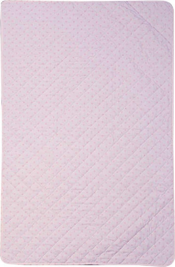 Nef-Nef Homeware Dream & Wishes Бебешка кувертюра Памук Розов 90x140см
