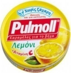 Pulmoll Vitamin C Lozenges Gluten-Free Lemon 45gr