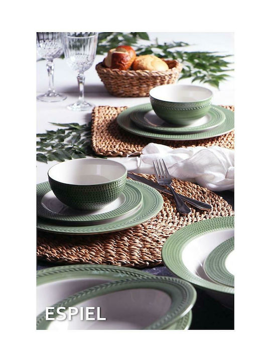 Espiel Placemat Wicker Brown 40x30cm 1pcs