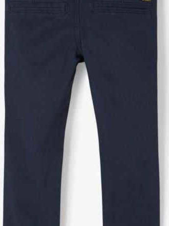 Name It Kids Chino Fabric Trousers Navy Blue