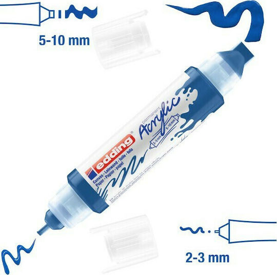 Edding 5400 Acrylic Marker 10mm Blue