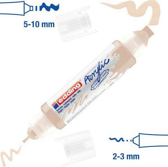 Edding 5400 Marker Acrilic 10mm Bej