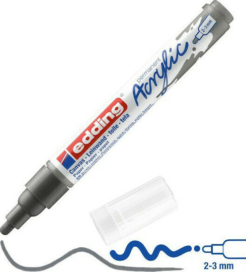 Edding 5100 Acrylic Marker 3mm Anthracite