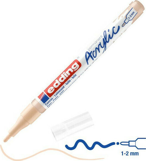 Edding 5300 Acrylic Marker 2mm Beige