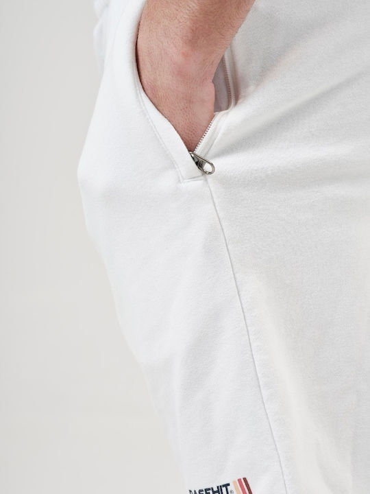 Men's Athletic Shorts White
