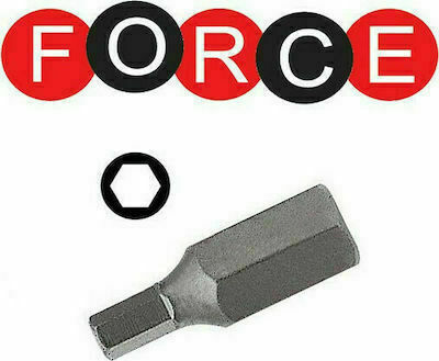 Force Νο6 Screwdriver Bit Allen with Size 10mm