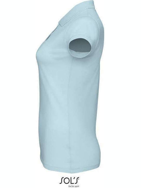 Sol's Γυναικείο Διαφημιστικό T-shirt Κοντομάνικο Creamy Blue