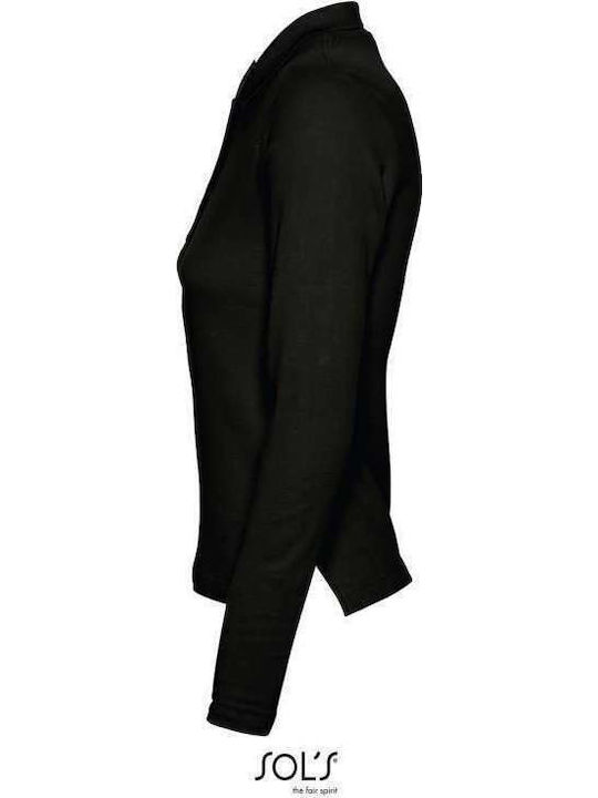 Sol's Podium Women's Long Sleeve Promotional Blouse Grey Melange