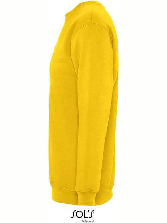 Sol's New Supreme Men's Long Sleeve Promotional Sweatshirt Yellow