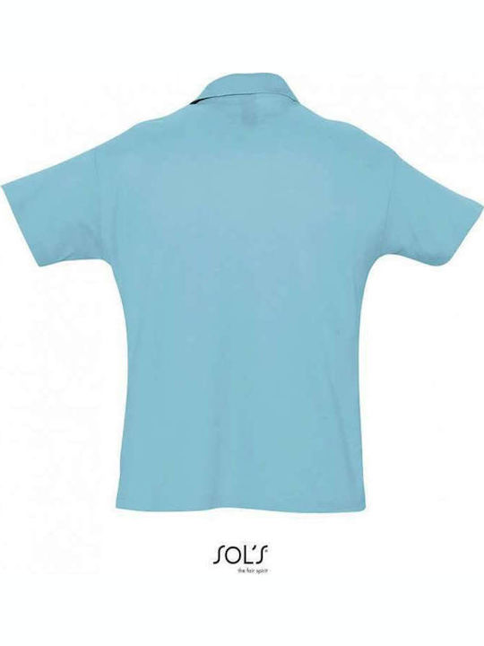 Sol's Summer Ii Ανδρικό Διαφημιστικό T-shirt Κοντομάνικο Atoll Blue Sol's Summer Ii Ανδρικό Διαφημιστικό T-shirt Κοντομάνικο Atoll Blue