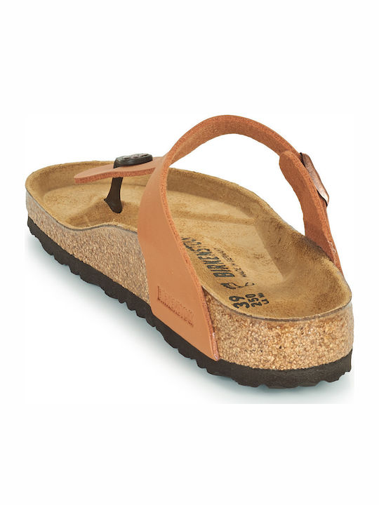 Gizeh Birko-Flor Women's Anatomic Sandals Tabac Brown Regular Fit