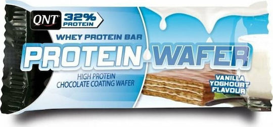 QNT Protein Wafer Bar with 32% Protein & Flavor Vanilla Yogurt 35gr