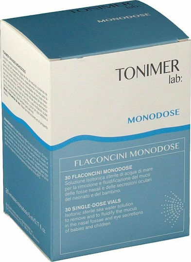 Tonimer Lab Αμπούλες με Θαλασσινό Νερό για Βρέφη και Παιδιά 30 x 5ml