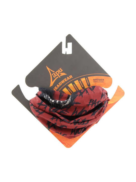 Apu 80517 Sport Bandana Red Bad Wolf