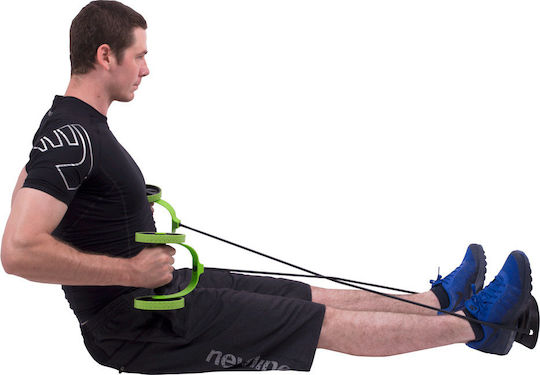 inSPORTline AR400 13170 Abdominal Trainer Black with Resistance Bands