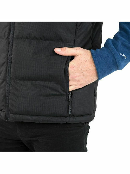 Clasp Padded Αμάνικο Μπουφάν Puffer Μαύρο