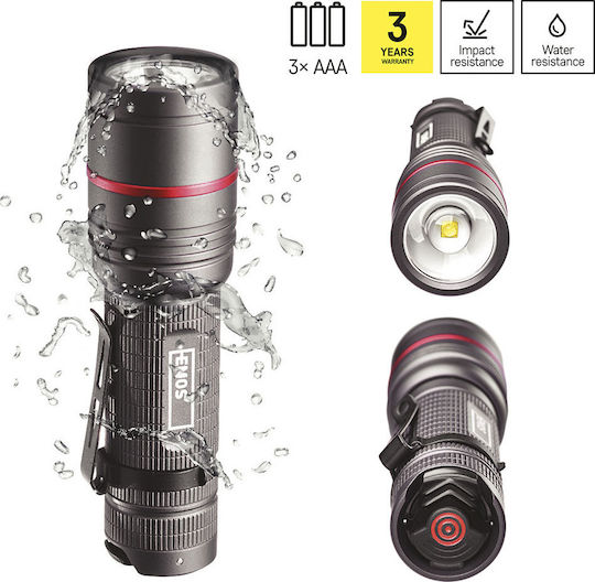 Cree Φακός LED IP65 με Μέγιστη Φωτεινότητα 340lm