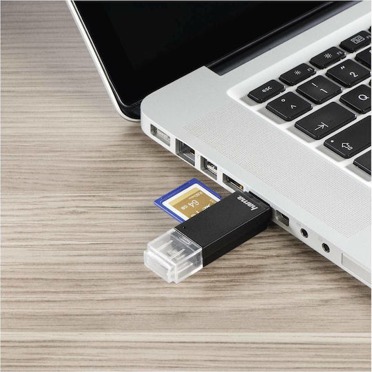 HAMA Kartenleser USB 2.0 für /S/D/ /m/i/c/r/o/S/D/ / / / /
