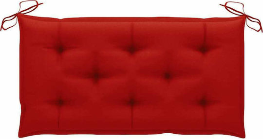 vidaXL Pernă pentru Leagăn de Grădină Roșu 100x50cm. 314998