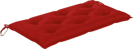 vidaXL Pernă pentru Leagăn de Grădină Roșu 100x50cm. 314998