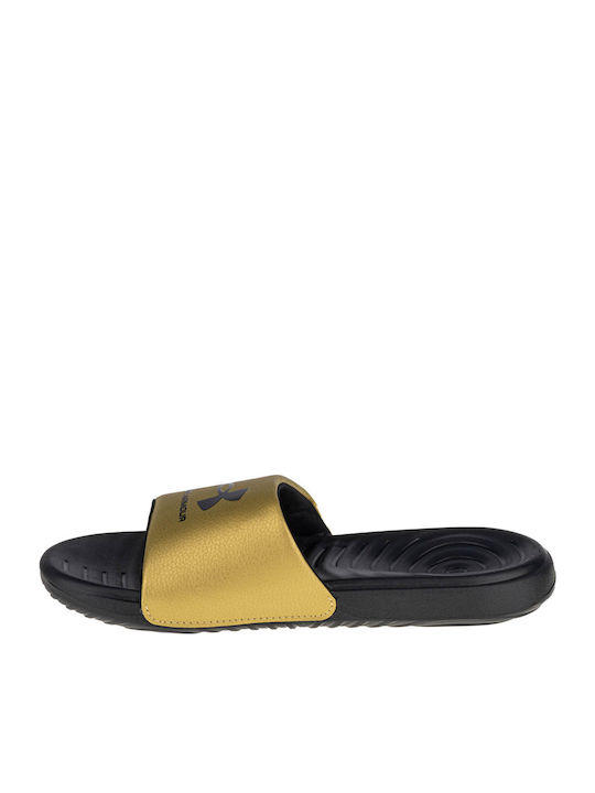 Ansa Fixed Women's Slides Gold