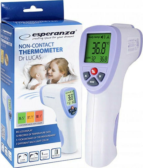 Esperanza Dr Lucas Infrarot Stirn Thermometer Geeignet Für Babys Lila