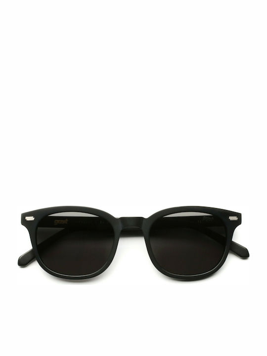 Gast Fed Sunglasses with Black Plastic Frame and Black Lens 01_A