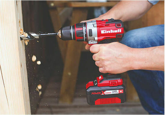 Einhell Set Impact Drill Driver & Impact Screwdriver Brushless 18V with 2 Batteries 2Ah - 4Ah and Case