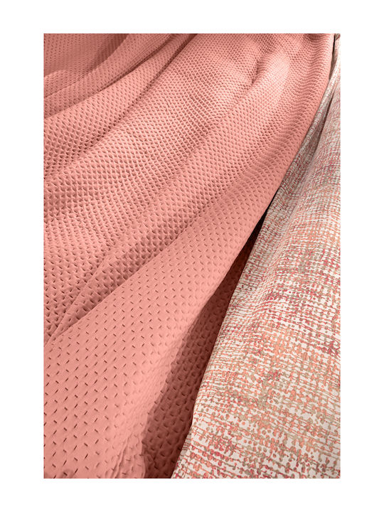 Guy Laroche Riva Κουβερλί Υπέρδιπλο από Πολυεστέρα Coral 240x250cm