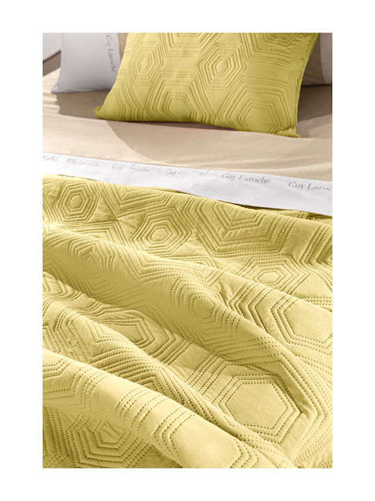 Guy Laroche Lilly Κουβερλί Μονό Microfiber Lime 160x240cm