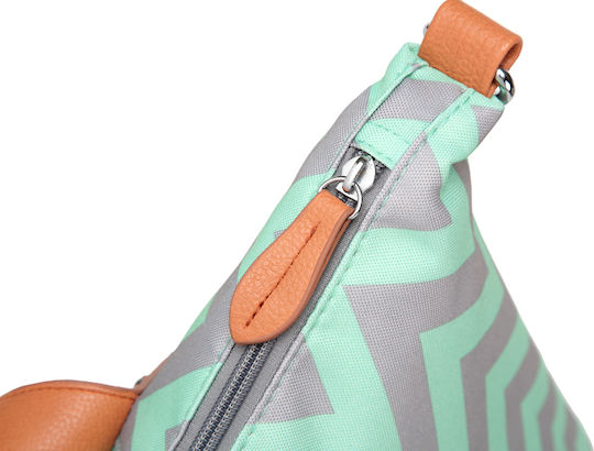 Dolls & Tracks Shoulder/Hand Diaper Bag Tote Green