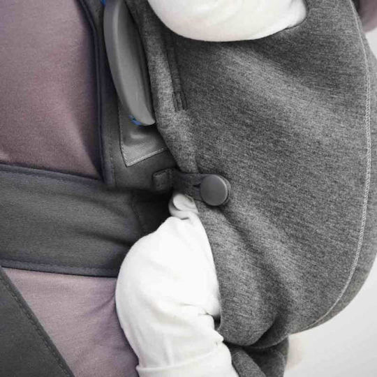 BabyBjorn Classic Carrier Mini 3D Jersey Dark Grey with Maximum Weight 11kg