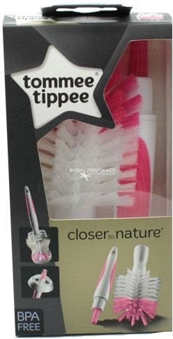 Tommee Tippee Cleaning Brush for Baby Bottles Pink Closer To Nature 1pcs