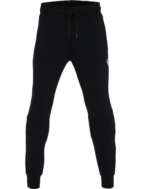 Pantaloni de trening Accordion cu Elastic Negri