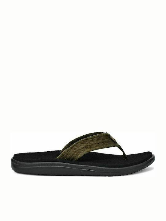 Voya Men's Flip Flops Khaki