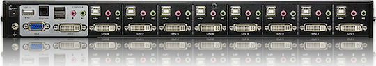 Aten 8-Port USB DVI/Audio KVM Switch