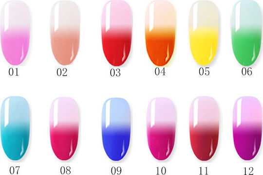 QBD Temperature Change Nail Acrygel 07 Colorful 15ml
