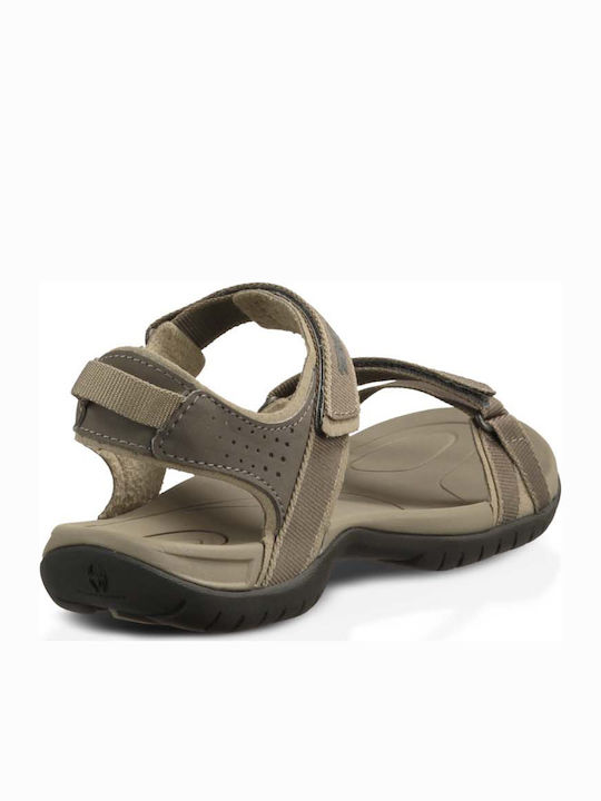 Verra Women's Flat Sandals Sporty in Green Color