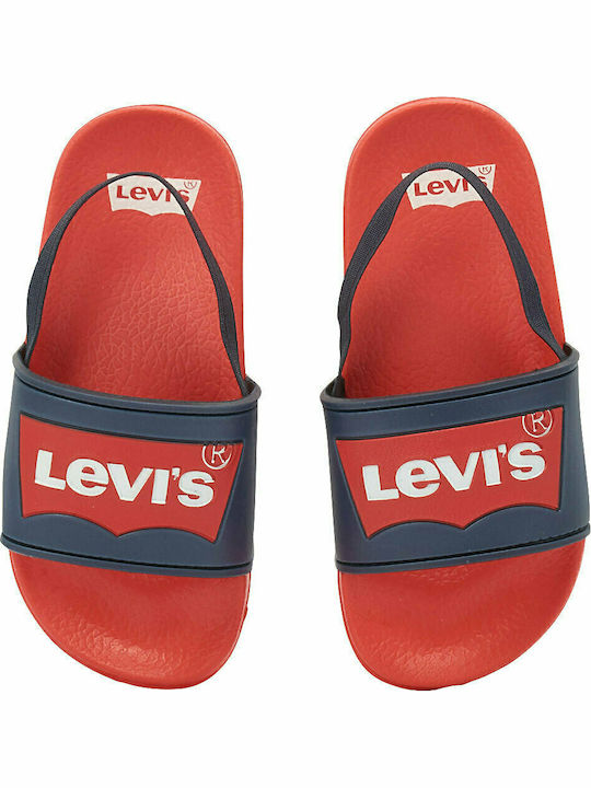 Levi's Kids Slide Navy Blue Pool Mini