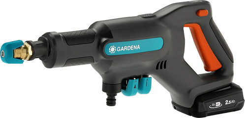 Gardena ΑquaClean RtU Mașină de spălat cu presiune Baterie 18V 1x2Ah cu Presiune 24bar