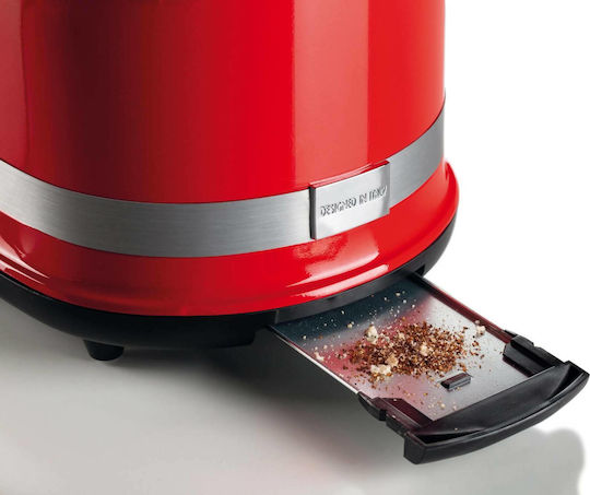 Ariete Moderna Φρυγανιέρα 2 Θέσεων 815W Κόκκινη