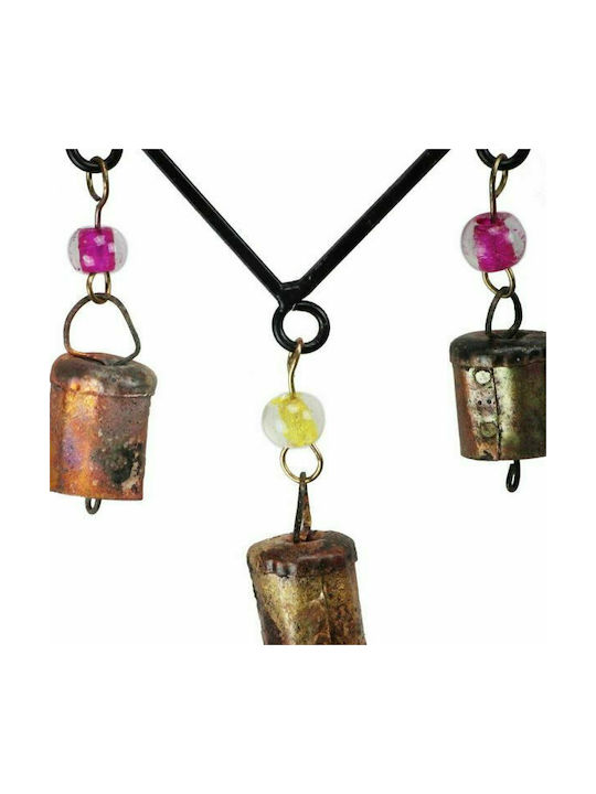 Synchronia Decorațiune Suspendată Lucrată Manual Multicoloră Din Metal 23x42cm