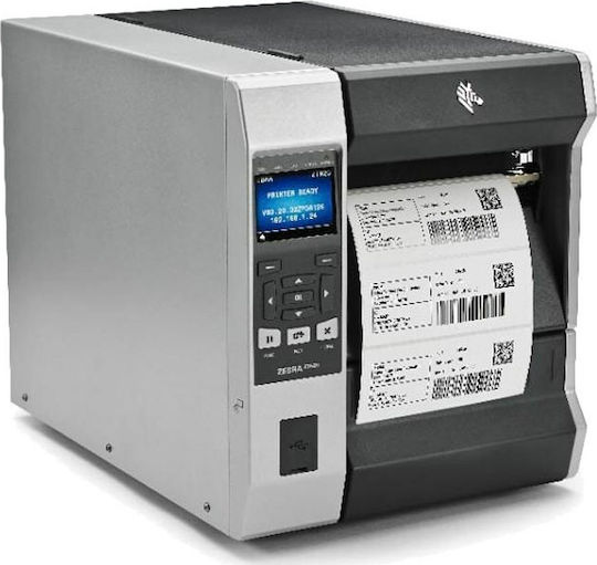 Zebra ZT620 Εκτυπωτής Ετικετών Θερμικής & Απευθείας Μεταφοράς USB, Serial, Wi-Fi, Bluetooth, Ethernet 300 dpi