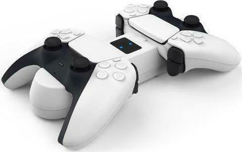 Subsonic Dual Charging Dock Drop Controller-Ladestation 2 Controller PS5 Weiß