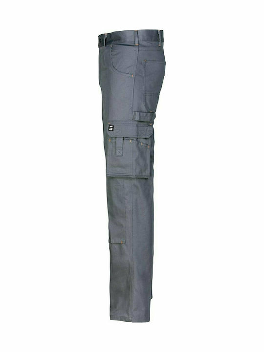 STOP Stone Work Trousers Black made of Cotton 105116